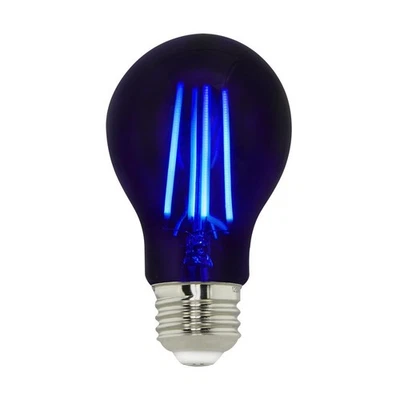 Satco S14990 - 6.5 Watt LED Black Light Bulbs - Great for Halloween! (6 Pack) - Image 1 of 4