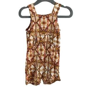 Kate Quinn Batik Bamboo Romper Overalls One Piece Outfit 6-12 Months Baby Boy - Picture 1 of 10