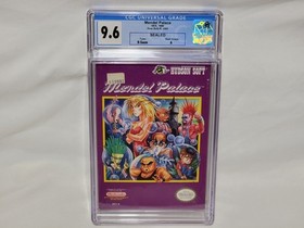 NEW Mendel Palace Nintendo NES Game SEALED Graded CGC 9.6 A Hudson Soft US NTSC