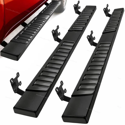 Fits 99-16 Ford F250 F350 Super Duty Crew Cab 6.5" Running Boards Side Step Bars - Image 1 of 4