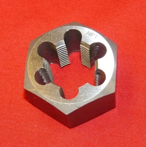 3/4 -14 NPT Pipe Die Nut Hex Rethread Chaser 1.8" Hex CS A-1 417-04814  - Picture 1 of 6