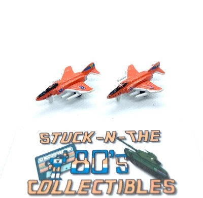 1987 Galoob Micro Machines F-4 Phantom Pair AF 17, NICE - Image 1 of 4