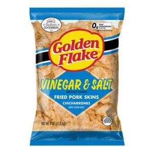Golden Flake Schweinefelle/-schalen Salz & Essig 4er Pack - Bild 1 von 5