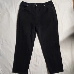 Women's No Boundaries Size 17 Black Boot Cut Jeans - Picture 1 of 7