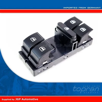 Drivers Window Switch Pack - Skoda Octavia Superb Fabia Yeti Roomster 1Z0959858B — 第 1/4 张图片
