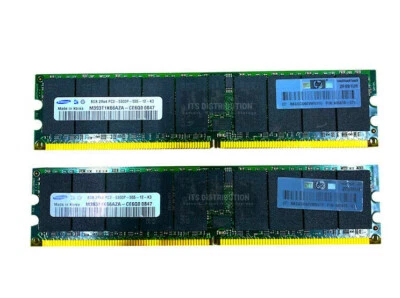 408855-B21 I GENUINE HP 16GB DDR2 SDRAM Memory Module - 16GB (2 x 8GB) - 667MHz - Image 1 of 3