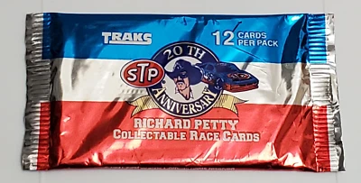 1991 Traks Richard Petty 20th Anniversary NASCAR Racing Cards Pack NEW/SEALED - Image 1 of 2