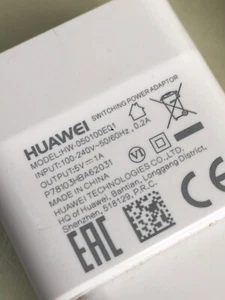 2 x Genuine HUAWEI HW-050100E01 EU 2pin Charger White Power Adapter - Zdjęcie 1 z 6