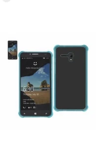 Reiko Alcatel One Touch Fierce XL Clear Bumper Case with Air Cushion protection - Picture 1 of 4