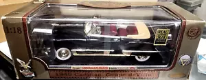 Road Legends Cadillac Coupe DeVille, Black 1:18 Die Cast w/Leather Seats NEW - Picture 1 of 6