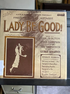 Fred & Adele Astaire – Lady Be Good Vinyl LP Vinyl  Record Jazz Pop Vocal Stage Foto 1 de 4