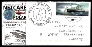 Mayfairstamps Canada 2014 Resolute Bay NT Plane Polar 5 6 Cover aar_80141 - Imagen 1 de 2