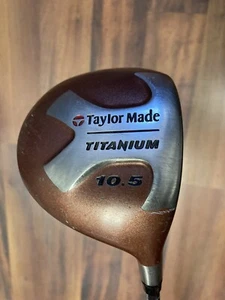 Taylor Made Titanium Driver, 1 Wood, 10.5*, Bubble, Reg Flex R80-Plus Shaft. - Picture 1 of 6