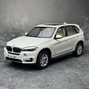 Paragon 1/18 Scale BMW X5 F15 SUV White Diecast Car Model Toy Gift NIB - Picture 1 of 9