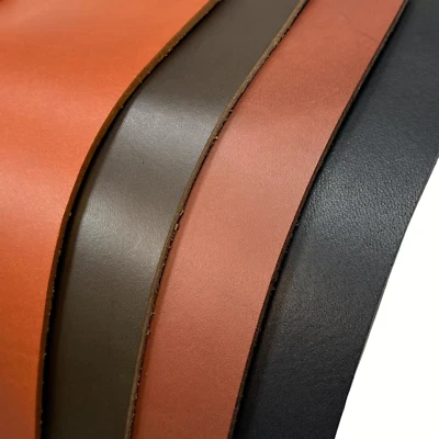 Lederhaut pflanzlich gegerbte Rindsleder Lederstück, Dickleder Zuschnitt 2mm - Bild 1 von 4