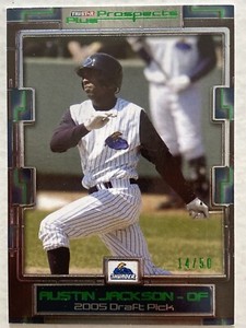 2008 TRISTAR Prospects Plus - Green - #120 - AUSTIN JACKSON - 14/50