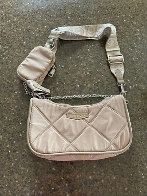 Steve Madden Khaki Y2K Btamela Crossbody Quilted Chain Strap Shoulder Bag Purse - Image 1 of 4
