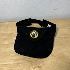 Einstein Bros Bagels Employee Uniform Black Adjustable Visor Baseball Cap Hat - Picture 1 of 5
