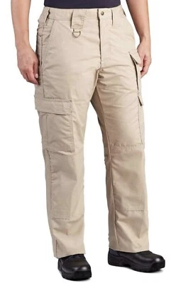 Propper Women's Lightweight Tactical Khaki Pants Size 10 - Image 1 of 4