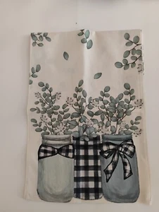 Eucalyptus Vases Summer Table Runner 13 X 72 - Picture 1 of 1