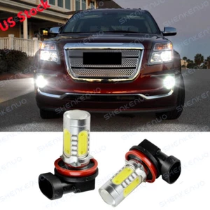 Faros antiniebla LED bombilla de conducción 2X H11 para GMC Terrain 2010 2011 2012 2013-2015 - Imagen 1 de 12