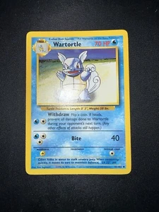 1999 Pokémon TCG Wartortle Base Set 42/102 Regular Unlimited Non-Holo. NM/LP - Bild 1 von 10