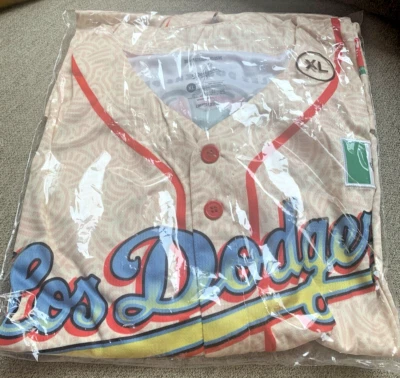 XL 2025 Dodgers Mexican Heritage Night Jersey XL SGA - Image 1 of 3