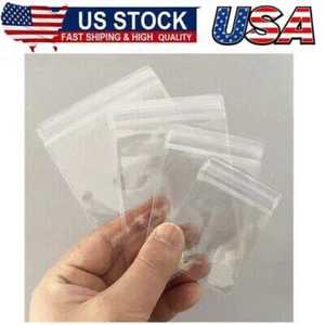 Jewelry Storage Pouches PVC Earrings Ring Bracelets Necklaces Storage Bags Clear - Picture 1 of 9