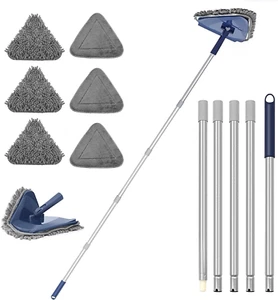 Wall Cleaner Mop with Long Handle 82 Inches, 3-In-1 Ceiling Cleaning Tool Duster - Picture 1 of 12