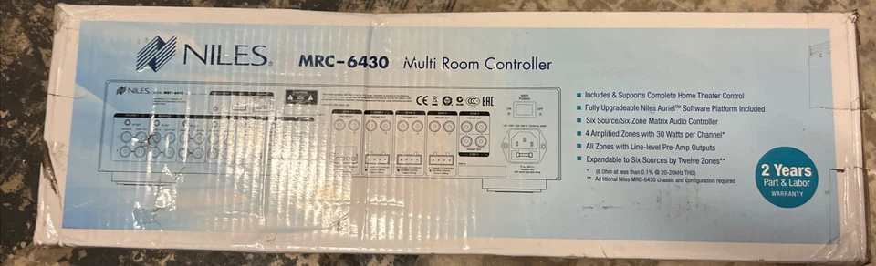 Controlador Multi Habitación Original NILES MRC-6430 Caja Abierta - Nuevo Interior Foto 1 de 1