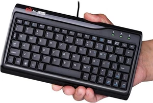 Super Mini Wired Keyboard, MCSaite Full Size 78 Keys Keypad Small Portable Fit w - Picture 1 of 7