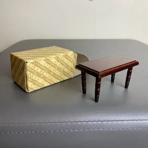 New Old Stock Vintage Concord Wooden Table Doll House Miniature 1:12 - Picture 1 of 5
