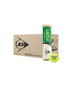 Cartone da 18 tubi Dunlop FORT All Court - tubi da 4 palline da tennis + OMAGGI - Photo 1/2