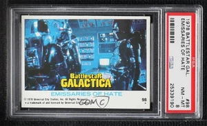 1978 Topps Battlestar Galactica Emissaries of Hate #98 PSA 8 0ts2 - Picture 1 of 3