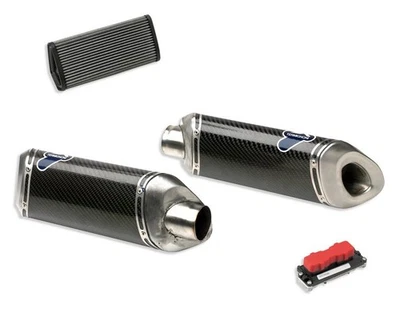 Kit Termignoni Racing in Carbonio con Centralina per Ducati 848 EVo Foto 1 de 2