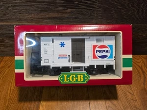 LGB 4031 Pepsi Box Car G Scale NEW IN BOX Lehmann Gross Bahn The Big Train - Picture 1 of 6