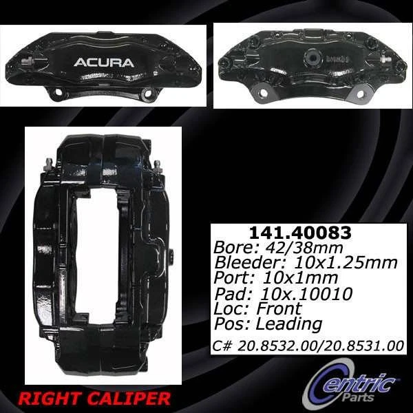 Pinzas de freno de disco semicargadas Centric Premium para Acura TL CENTRIC 2004-2008 Foto 1 de 1