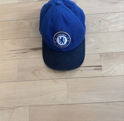 Chelsea Football Club Hat Soccer Royal Blue Patch Embroidered Adjustable Hat/927 - Image 1 of 3