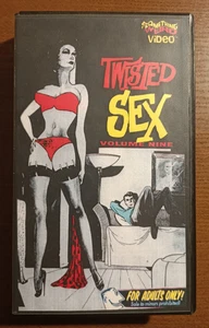 Twisted Sex Vol. 9 (1960s Trailers) - Something Weird Video, 1993 VHS Tape NTSC - Picture 1 of 4