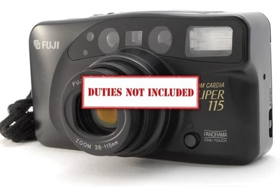[Exc+5]   Fujifilm Zoom CARDIA SUPER 115 35mm Point & Shoot Camera From JAPAN - Image 1 of 4