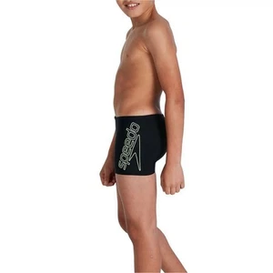 Speedo Boom Logo Placement Aquashort Kids BLACK - Picture 1 of 13