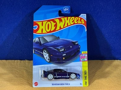 M13-39 HOT WHEELS - SUPER TREASURE HUNT - ‘96 NISSAN 180SX TYPE X - NIB - Image 1 of 4