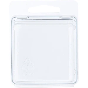 Collecting Warehouse Clear Plastic Clamshell Container 2.25"H x 2.25"W x 1.125"D - Picture 1 of 1