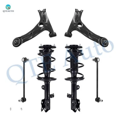 6 Braço de controle inferior dianteiro - Barra oscilante Link - Apoio de suspensão rápido para 2009 2010 Toyota Corolla - Imagem 1 de 4