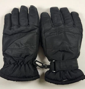 Guantes negros gruesos de invierno 3M Thinsulate talla para hombre L (4E2) - Imagen 1 de 5