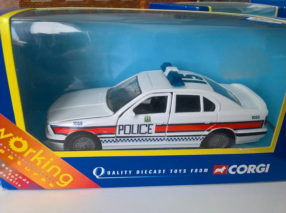 Corgi BMW 525 Police  #57801  A/A  2001 - Photo 1/1