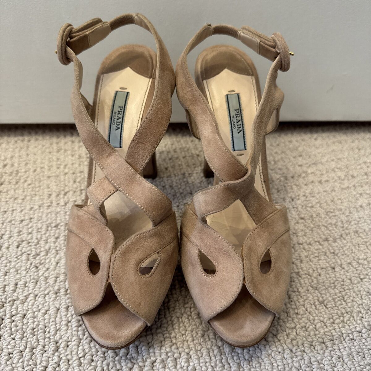 PRADA Beige Sandals for Women for sale | eBay PRADA Beige Sandals for Women for sale | eBay