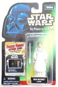 Star Wars Power of the Force Mon Mothma (Kenner, 1998) Nuevo en la tarjeta - Imagen 1 de 2