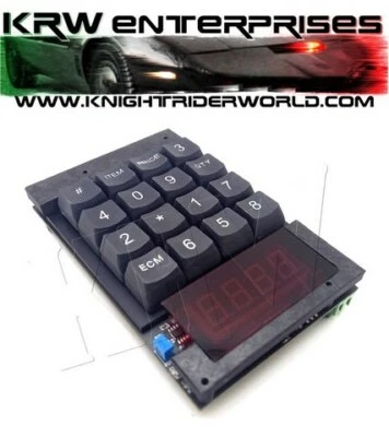 82-92 PONTIAC FIREBIRD KNIGHT RIDER KITT KARR K2000 CONSOLA INFERIOR 2S TECLADO AV Foto 1 de 4