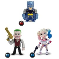 DC Comics Batman - Joker - Harley Quinn - Sammelfigur Metall Figur Actionfigur